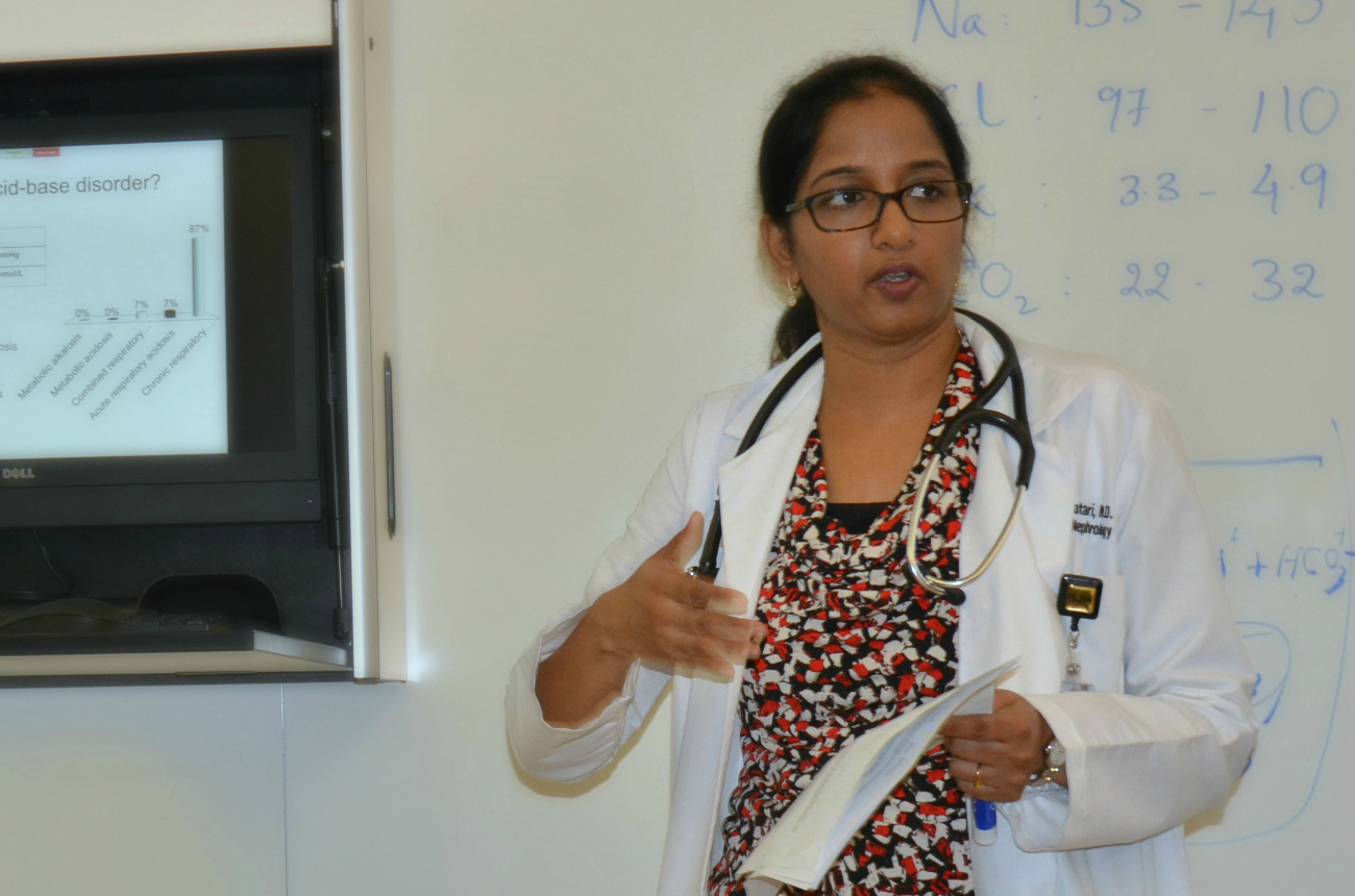 Sreelatha Katari and Mallika Gupta 2018 Transplant Fellows