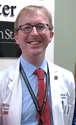 Doctor in white coat