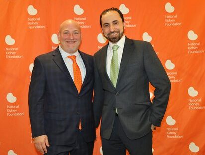 NKF Award of Excellence Presented to Drs. Tarek Alhamad and Jason Wellen