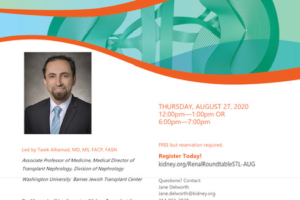 Dr. Tarek Alhamad to Lead Virtual Renal Roundtable Lecture Series