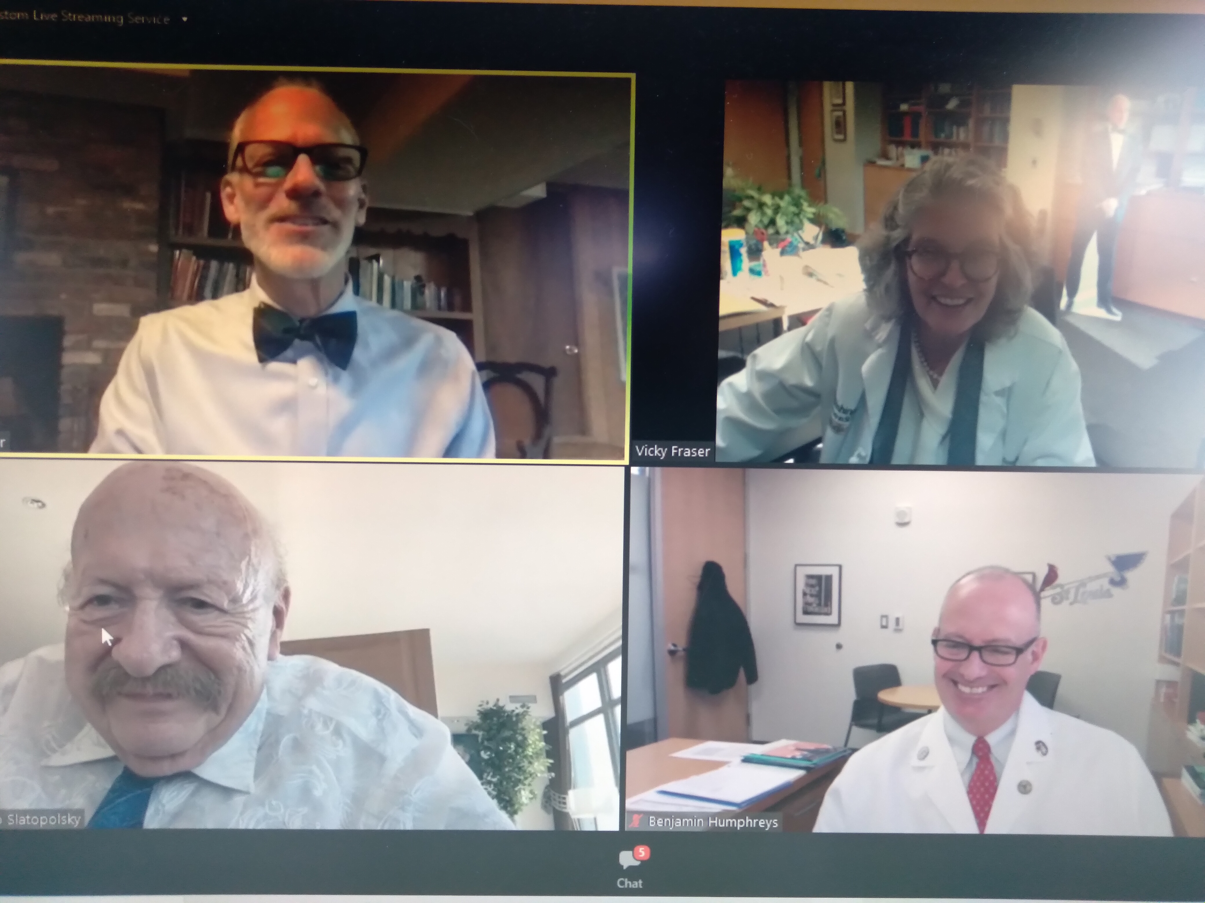 Watch – Jeffrey Miner Celebrated as Inaugural Eduardo and Judith Slatopolsky Professor of Medicine in Nephrology