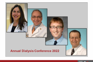 NP Lisa Koester-Wiedemann and Drs. Marcos Rothstein, Frank O’Brien and George Jarad Participate in Annual Dialysis Conference 2022