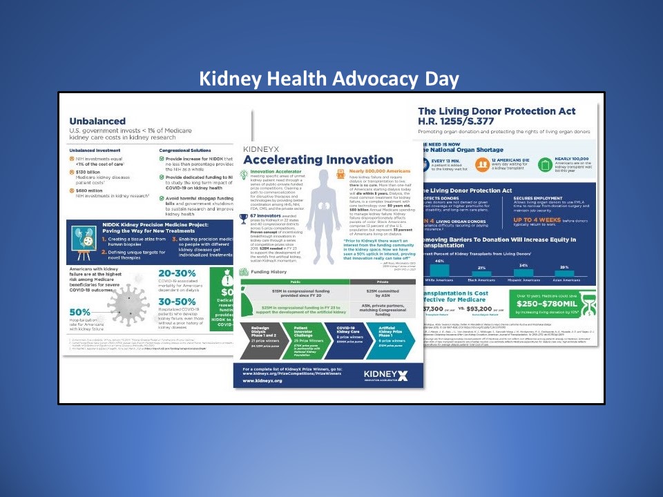 WashU Nephrologist Andrew Malone and Fellow Morgan Schoer Participate in Kidney Health Advocacy Day 2022