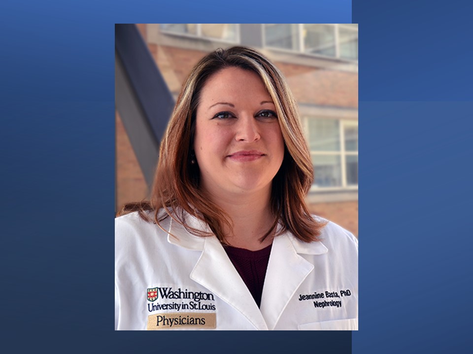 Jeannine Basta, PhD, Norman Siegel Research Scholar of KidneyCure