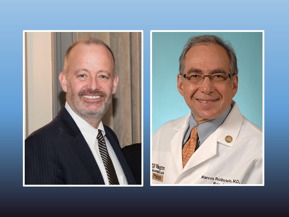 WashU Nephrologists Marcos Rothstein and Benjamin Humphreys Work to Increase the Pool of Transplantable Kidneys