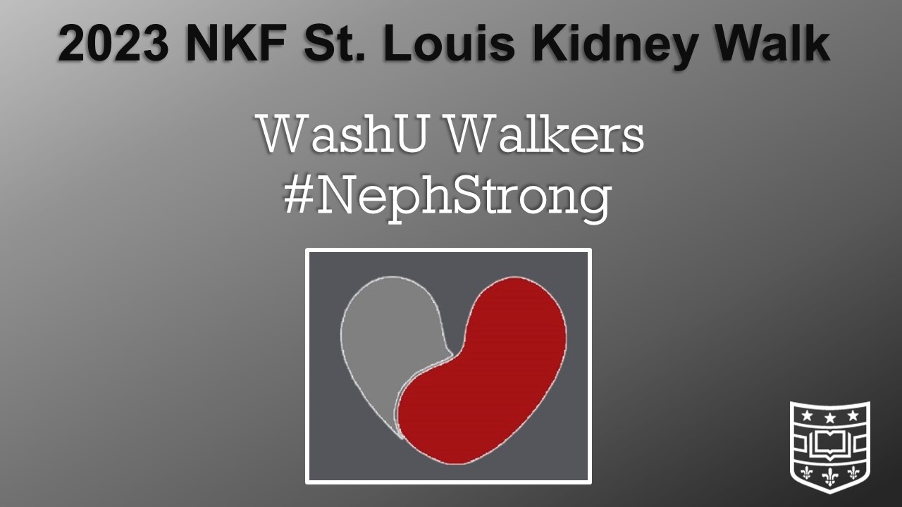 NKF St. Louis Kidney Walk is ON!