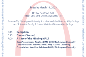 WashU/SLU City Wide Renal Grand Rounds is Back after Three-Year Hiatus