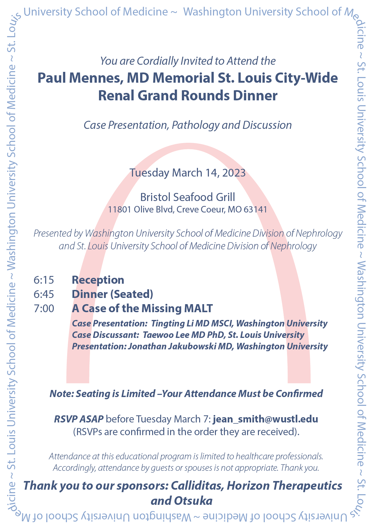 WashU/SLU City Wide Renal Grand Rounds is Back after Three-Year Hiatus