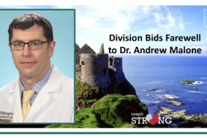 Division Says Goodbye to Dr. Andrew Malone