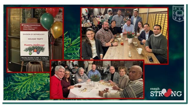 WashU Nephrology Celebrates the Holiday Season