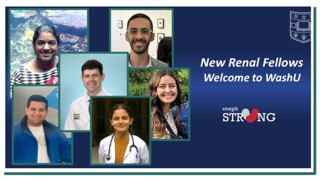 WashU Nephrology Welcomes our 2024-2026 Fellows