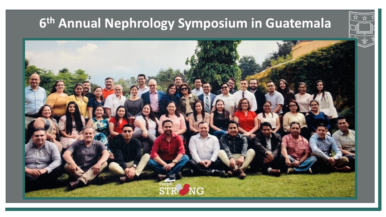 WashU Nephrology and IGSS Gather in Guatemala for 6th Annual Nephrology Symposium 