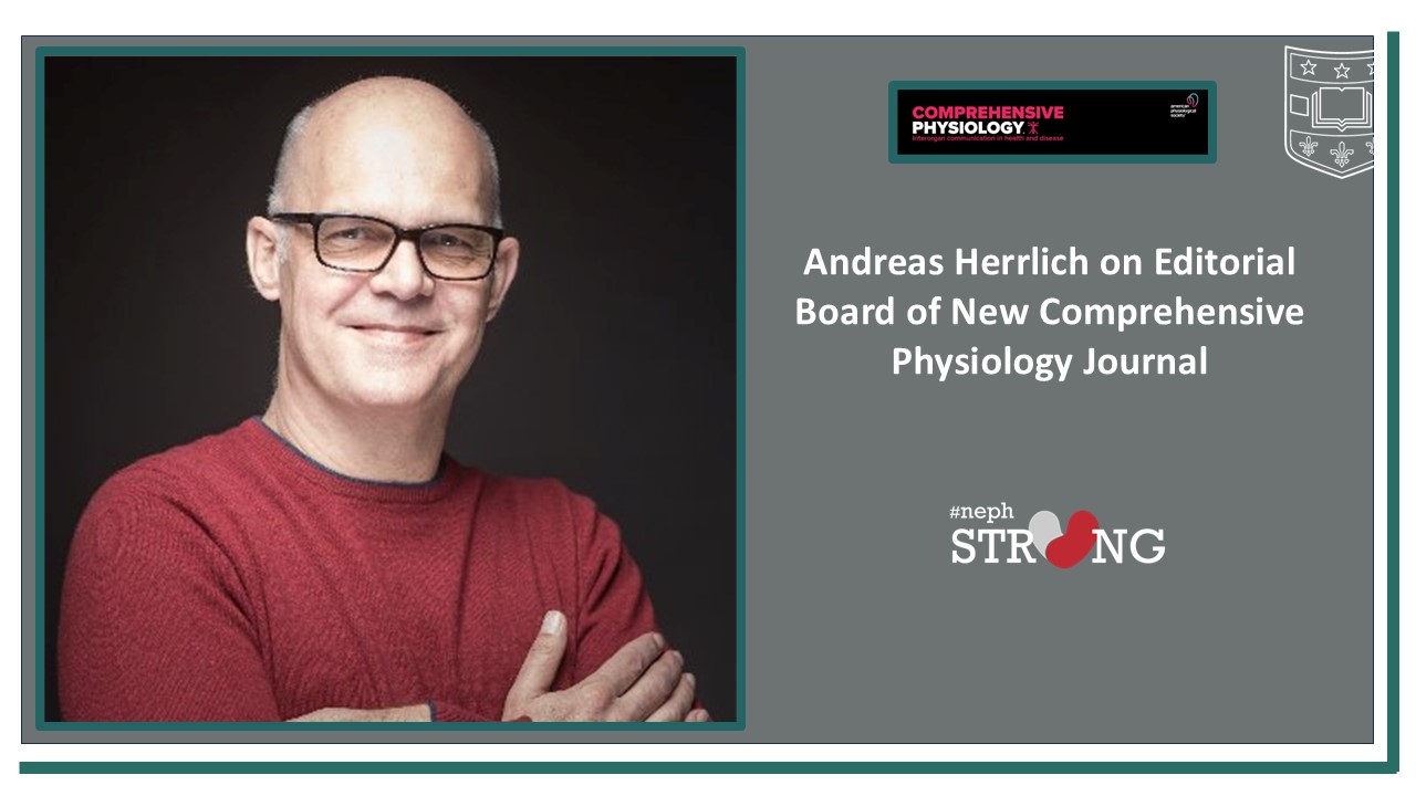 Andreas Herrlich on Editorial Board of New Comprehensive Physiology Journal