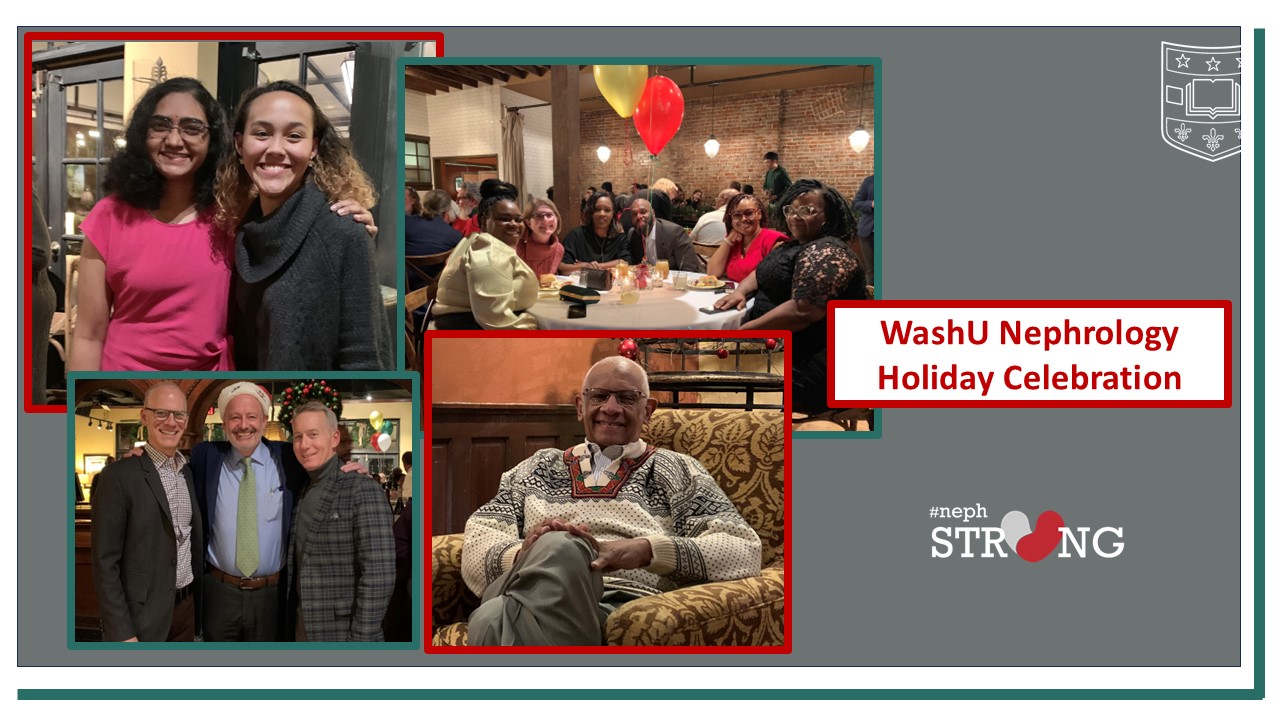 WashU Nephrology Celebrates the Holiday Season, 2024