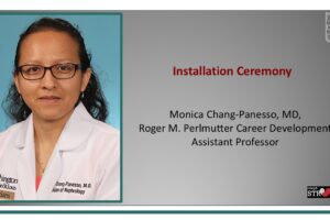 Monica Chang-Panesso to be Installed as Roger M. Perlmutter Career Development Assistant Professor