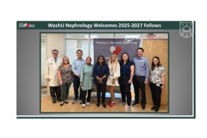WashU Nephrology Welcomes our 2025-2027 Fellows