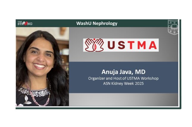 Anuja Java to Lead USTMA Workshop Series at ASN Kidney Week 2025