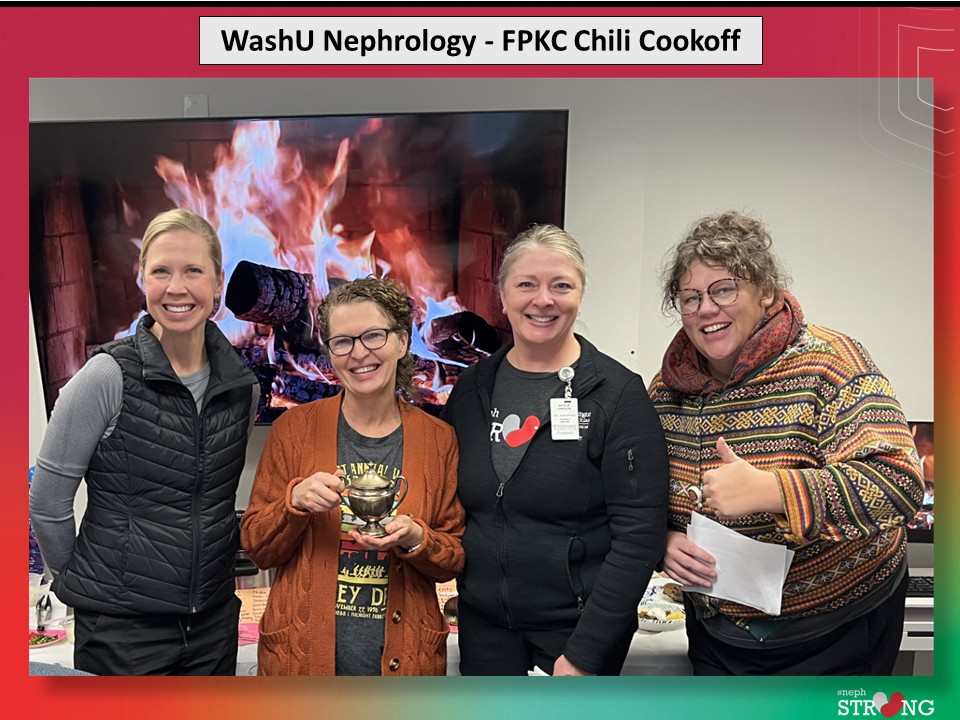 Forest Park Kidney Center Inaugural Chili Cookoff