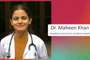 Nephrologist Maheen Khan Receives Prestigious 2025 Knowlton Incentive for Excellence Award