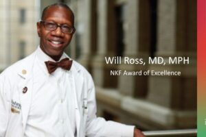 Dr. Will Ross Receives NKF Award of Excellence