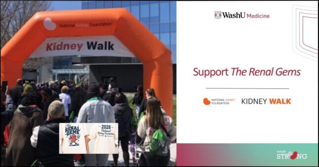 Join The Renal Gems at the 2026 St. Louis NKF Kidney Walk