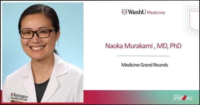 Naoka Murakami to Speak at Medicine Grand Rounds 