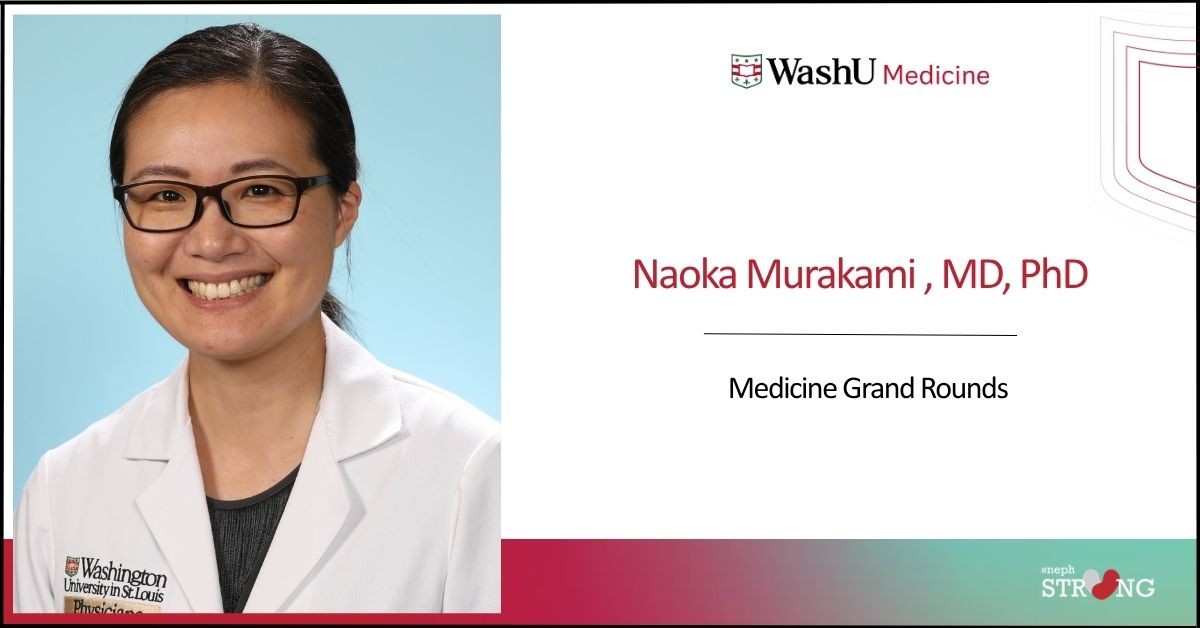 Naoka Murakami to Speak at Medicine Grand Rounds 