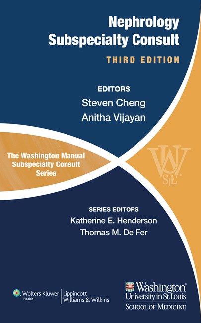 Nephrology Subspecialty Consult, 3rd edition - Division of Nephrology