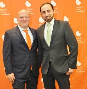 Honorees: Dr. Jason Wellen (L) and Dr. Tarek Alhamad