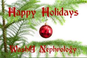 WashU Nephrology Celebrates the Holiday Season